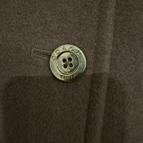 Coach Wool Winter Coat - Picture 2 of 4